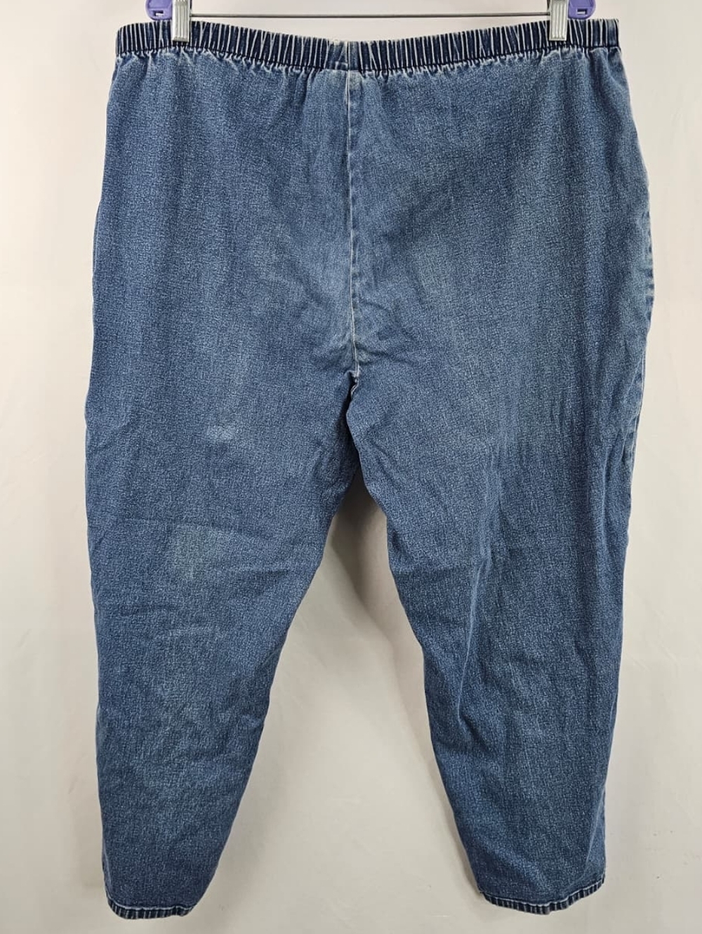Venezia Women's Pull On Stretch Plus Size Petite Jeans, Sz 20WP - Picture 3 of 9